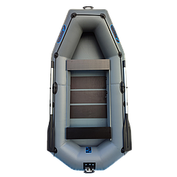 Надувний човен ПВХ Avalon А280 сірий. Купити надувний човен Авалон від заводу. Недорогі лодки для рибалки