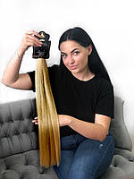 Славянские Волосы для наращивания медовый оттенок 60 см 100грамм