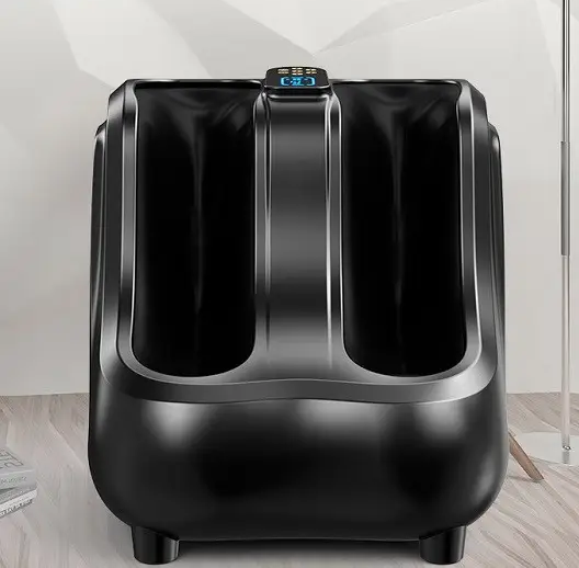 Масажер для ніг та стоп Benbo AM-520-LUX (вібрація, компресія, підігрів) Чорний