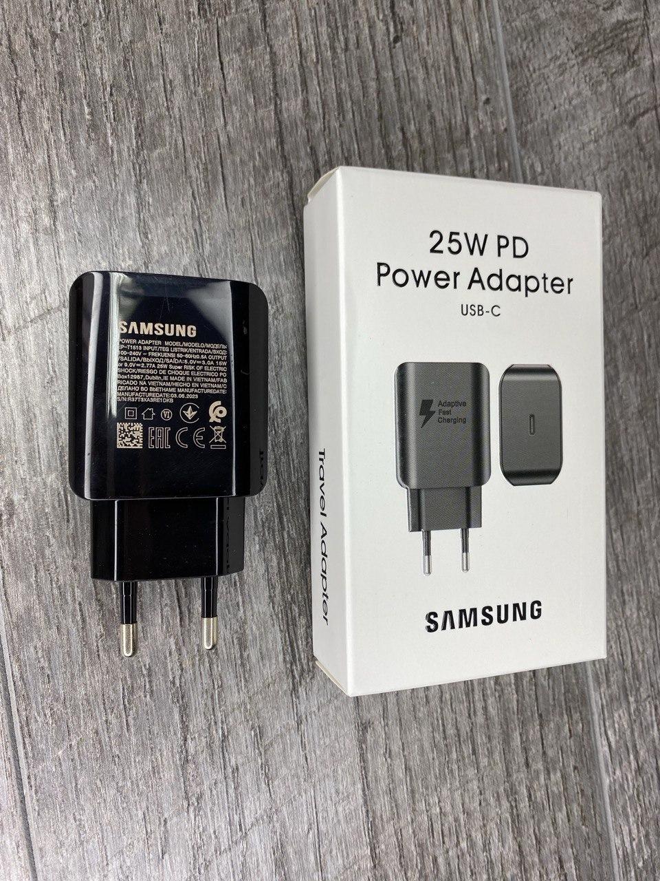 Мережевий зарядний пристрій для Samsung USB-C 25W