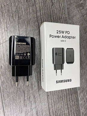 Мережевий зарядний пристрій для Samsung USB-C 25W, фото 1