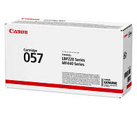 Картридж Canon 057 3.1K, LBP223dw/ 226dw/228x/ MF443dw/445dw/446X/MF449X Black (еврокартридж, Восстановленный)