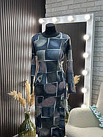 Обычное женское платье, ткань "Ангора" 52, 54 размер 52