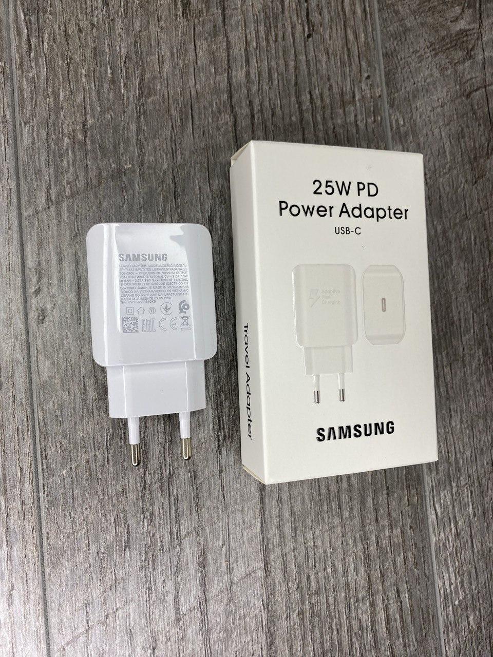 Мережевий зарядний пристрій для Samsung USB-C 25W