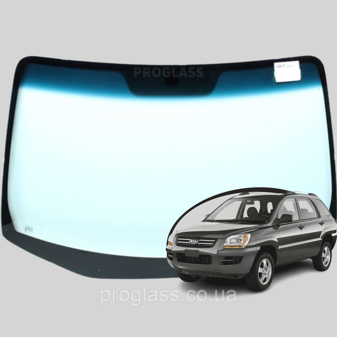 Лобовое стекло KIA Sportage (2004-2010) / КИА Спортейдж: продажа, цена ...