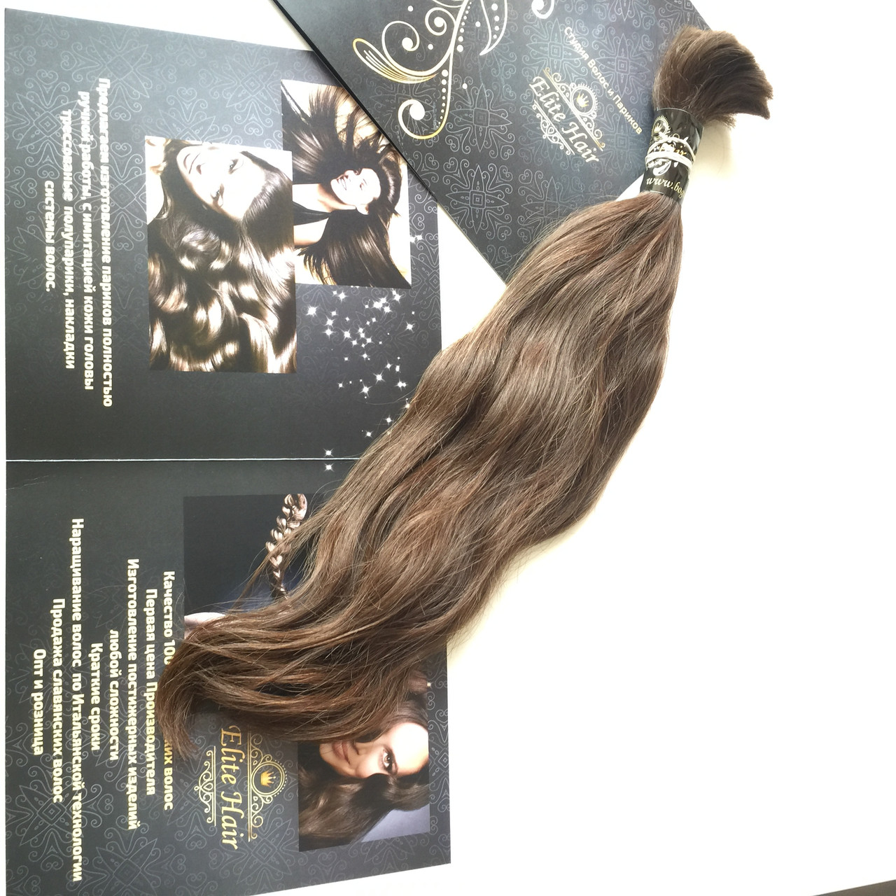 Славянские детские волосы 41 см 98 грамм - фото 5 - id-p2106466555