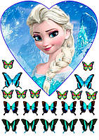 Фроузен 18 Вафельна картинка 