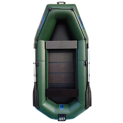 Надувний човен ПВХ Avalon А280 зелений. Купити надувний човен Авалон від заводу. Недорогі лодки для рибалки