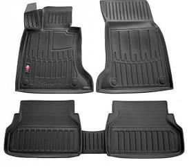 Килимки в салон 3D BMW 5 (E60/E61) (2WD) (2003-2010) з бортом