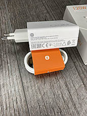 Турбо зарядний пристрій для Xiaomi Mi GaN Charger 120W Max + Кабель Type C- Type C (MDY-K70 Pro), фото 6