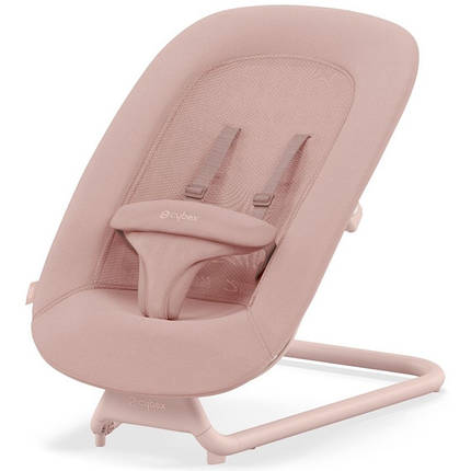 Баунсер для новонароджених Cybex (верхній чохол знімається) Lemo Pearl Pink, фото 1
