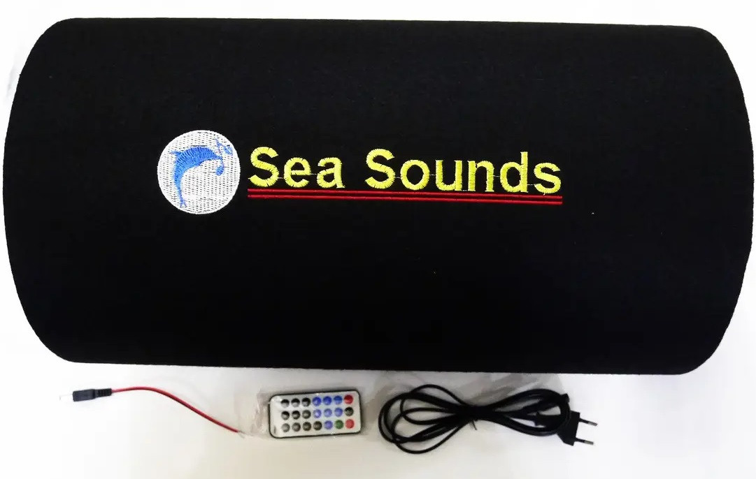 10" Активний сабвуфер бочка Sea Sounds 350Вт, фото 1