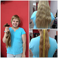 Детские волосы БЛОНД 44 см Baby Hair 44 cm 116 grm