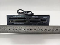 Кардридер внутренний, черный, 3.5", USB 2.0, Sema CFA0 S2ATA08270 REV. A0