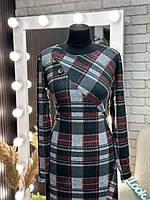Обычное женское платье, ткань "Ангора" 52, 54, 56, 60 размер 52