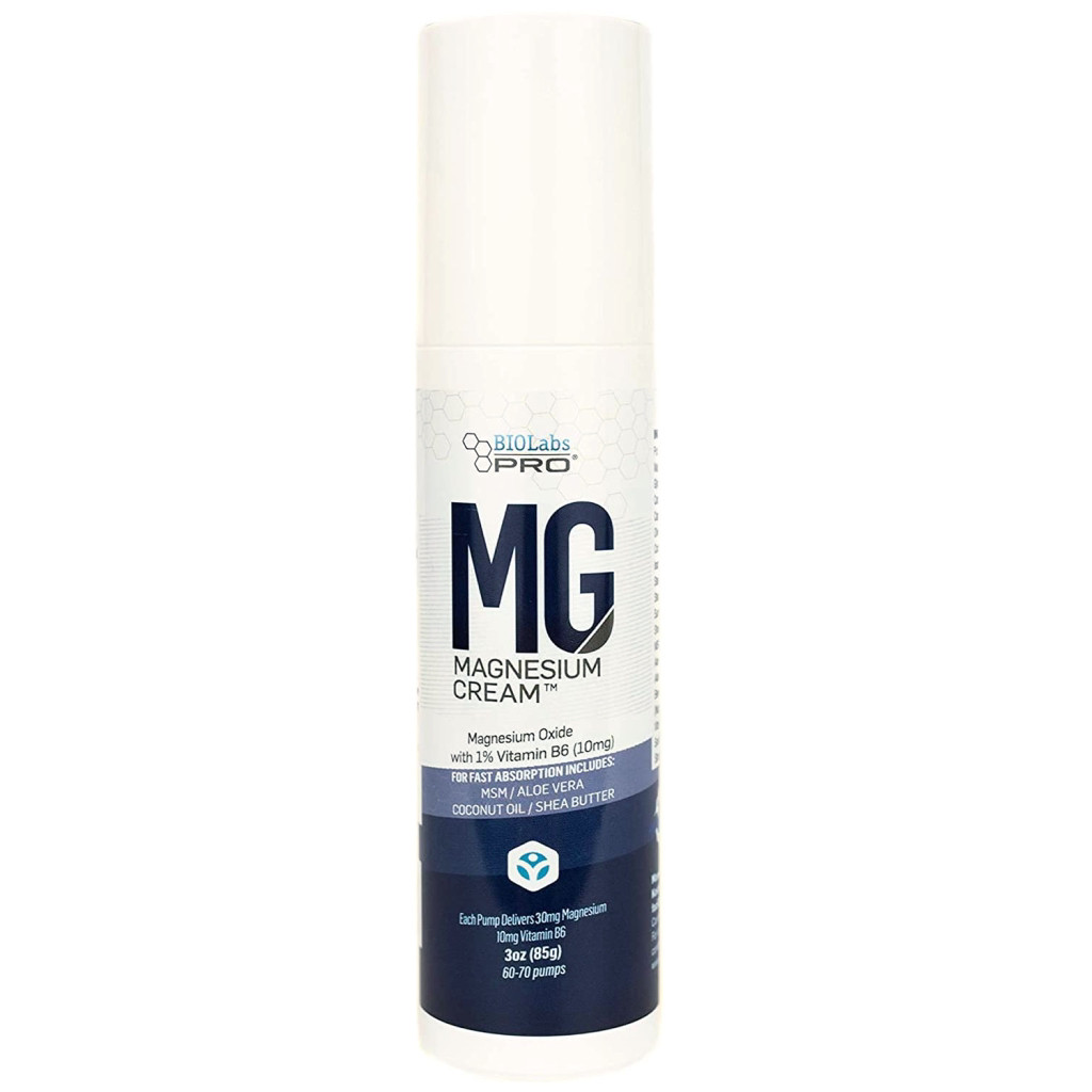 BIOLabs PRO Magnesium Cream / Магній трансдермальний крем 85 грамів BX394, фото 1