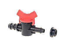 Кран стартовий з резинкою для садової трубки SL-011-3