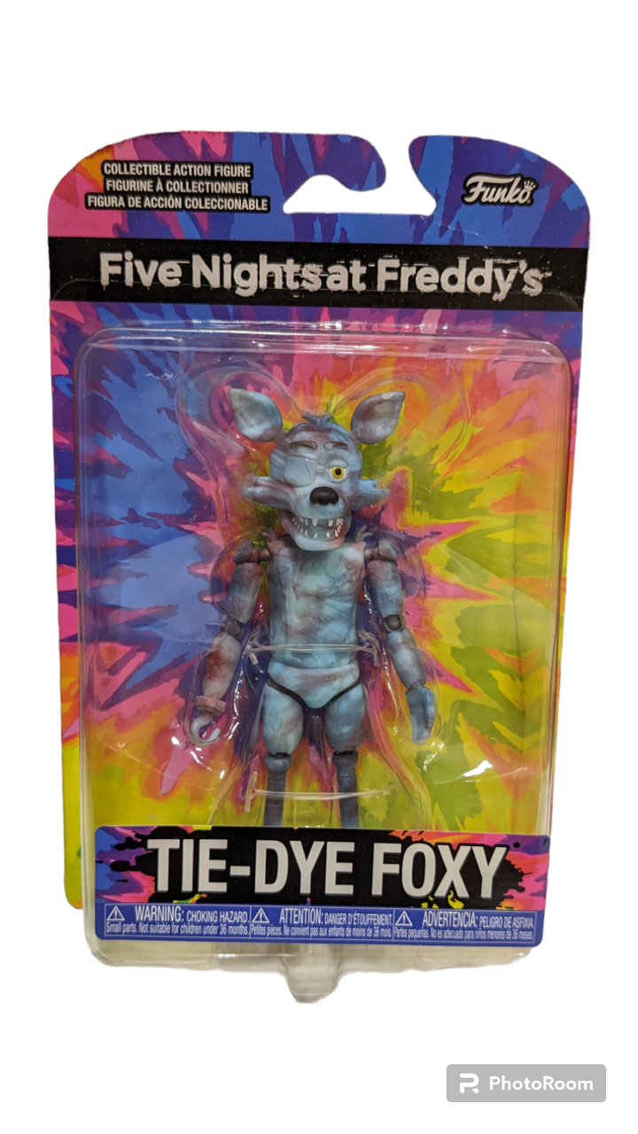 5 ночей із Фредді фігурка Фоксі Five Nights at Freddy's Tie Dye Foxy, фото 1