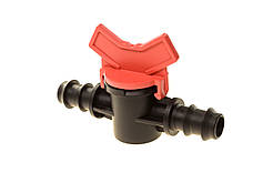 Кран прохідний для садових трубки SL-011-4