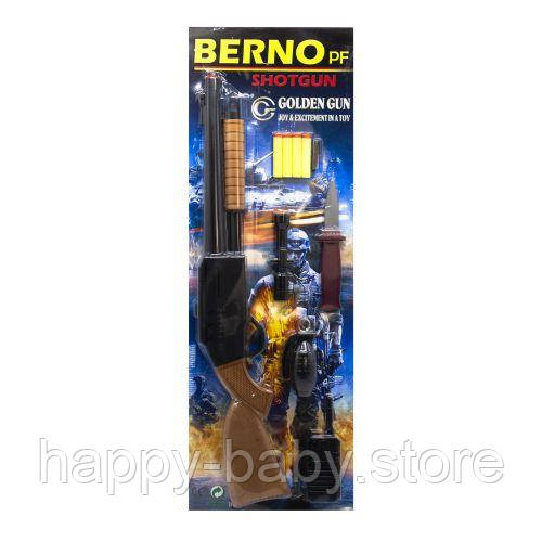 Дробовик "Berno" з м'якими патронами і аксесуарами