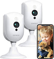Камера для домашніх тваринних Conico 1080P, відеокамера з 2-Стороннім Аудіо-відеоня радіоняня