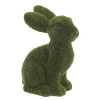 Фигурка пластиковая Кролик флок зеленый 20 см. 42134