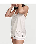 ПІЖАМА VICTORIA'S SECRET SATIN SHORT AND RACERBACK TANK