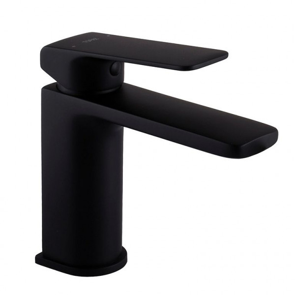 Змішувач для умивальника TOPAZ ODISS TO 18221-H52-BL Чорний матовий, фото 1