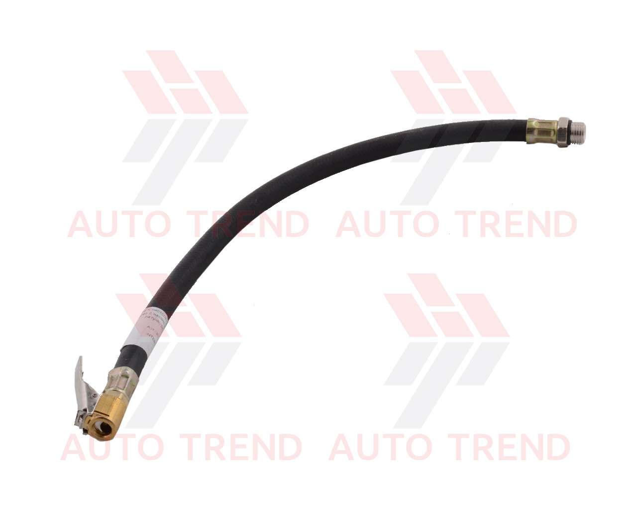 Шланг до пістолета для підкачування коліс із наконечником 38 см, латунь/метал., різь 1/4