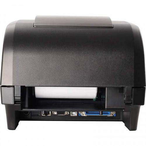 Принтер для друку штрих-кодів Xprinter термотрансфер 101,6 мм/с стрічка 118 мм 300DPI USB Чорний (XP-H500E)