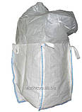 Мішок Біг бег 4х строповий 90х90х160 з фартухом і клапаном донного вивантаження, ріпак, фото 2