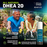 BIOLabs PRO Cream DHEA / ДГЕА / ДГЕА біоідетичний крем 20 мг 85 грамів BX293, фото 8