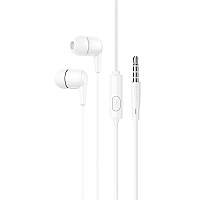 Наушники HOCO Enjoy universal earphones with mic M97 1.2м white