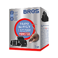 Мишоловка для мишей та щурів Monster BROS (Польща)
