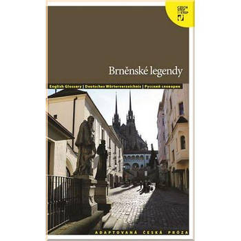 Книга с диском Adaptovaná Česká Próza Úroveň A2 Brněnské legendy se zvukovým CD