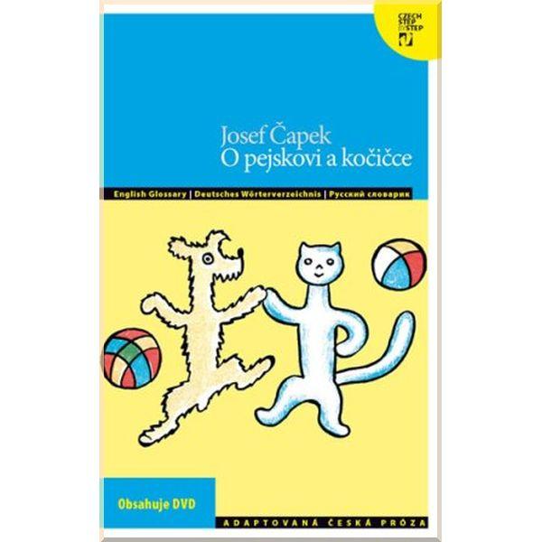Книга с диском Adaptovaná Česká Próza Úroveň A1 O pejskovi a kočičce se zvukovým CD