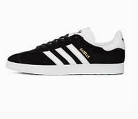 Мужские кроссовки Adidas Gazelle "Black/White" кросівки чоловічі