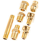 Набір для перевірки тиску моторного масла та КПП (універсал) SATRA S-AT24PT, фото 5