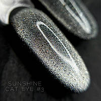 Гель лак для ногтей кошачий глаз CROOZ Sunshine Cat EYE №03 8мл