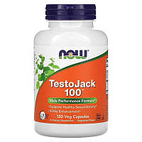 Добавка для мужчин "Testo Jack 100" Now Foods, 120 капсул