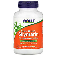 Силимарин, экстракт расторопши "Silymarin Double Strength" 300 мг, Now Foods, 100 капсул