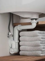 Сифон, що економить простір, для умивальників DN30х5/4" HL137/30