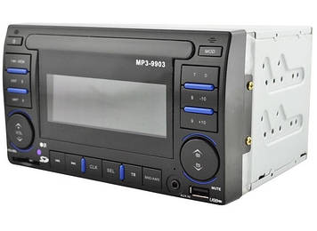 2din 9903 USB + SD + AUX + пульт RGB підсвітка