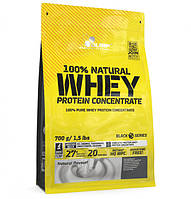 Концентрат сывороточного протеина "100% Natural Whey Protein Concentrate" OLIMP, натуральный вкус, 700 г