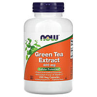 Экстракт зеленого чая "Green Tea Extract" 400 мг, Now Foods, 250 капсул