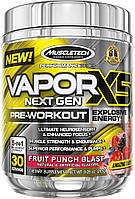 Передтренувальний комплекс Muscletech Vapor X5 Next Gen Pre-Workout 263 g (Fruit punch blast)