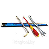 Магнітна рейка 50 см тримач для інструментів GEKO G73301, фото 2