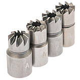 Набір фрез для очищення сідел форсунок, 6 предметів SATRA S-XDI6, фото 2