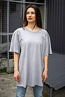 Оверсайз Футболка Without Great Light Gray WOMAN 2XL/3XL, 52/54