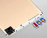 Тонкий та компактний i12 планшет на 11 android та 6/64Gb з підтримкою двох сім-карт 10" Золотий, фото 6